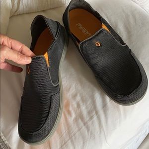 Olukai men's shoes greyish blue size 9